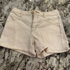 Beige Women's Shorts